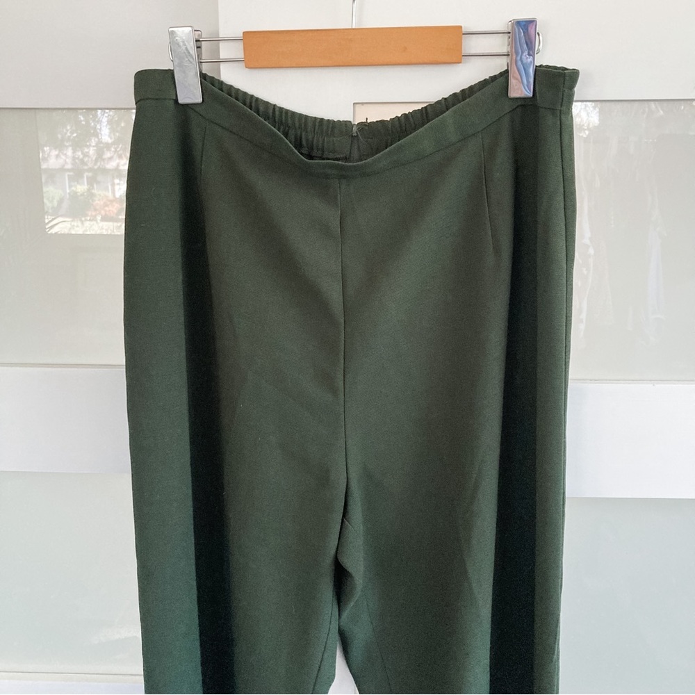 Vintage Olive Green Dress Pants Size 14